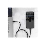 Baseus CATLWJ-01 Tungsten Gold 1 m Siyah Type-C to Lightning 20W Kablo