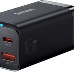 Baseus CCGP040101 Gan3 Pro 65 W Siyah Şarj Cihazı