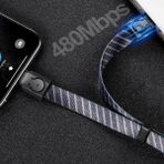 Baseus Çok fonksiyonlu İPhone 7-8-XS-XR 85 cm Powerbank Şarj Kablosu