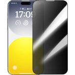 Baseus Crystal İphone 15 Plus Privacy Full Koruma Tempered Cam Ekran Koruyucu-(5775)