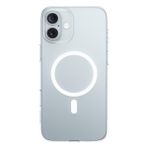 Baseus Crystal Series MagSafe Destekli iPhone 16 Uyumlu Telefon Kılıfı - Şeffaf