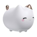 Baseus Cute Series Silikon Sevimli Kitty Karikatür Gece Lambası
