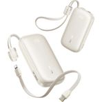 Baseus Enerfill FC21 Qpow 3 Ultra Hızlı Şarj Powerbank, 20000MAH 45W, + Pd, 1 x Usb-A - 1 x Usb-C Bej E0027P01