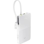 Baseus Enerfill FC51 Bipow2 Pro Power Bank 10000MAH 22.5W Taşınabilir Şarj Cihazı - Beyaz