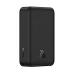 Baseus EnerFill Fm41 Mini Manyetik Powerbank 20.000 mAh 20W Siyah Type-C to Type-C 20V 3A 30 CM Kablolu