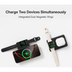 Baseus Enerfill FT11 Magsafe Super Hızlı Power Bank Iwatch ve IPhone Için 10000MAH 27W Siyah (Type-C To Type-C Cable 20V/3A 30CM Siyah)