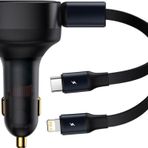 Baseus Enmt 2İn1 30W C+ Lgt Araç Şarj Cihazı (Cgtx00001)