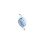 Baseus Free 2 Pull 1.5 mt Mavi 100W Mini Makaralı Type-C to Type-C Kablo