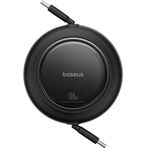 Baseus Free2 Pull Mini Kablolu Usb-C 100W Şarj Kablosu Siyah