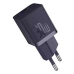 Baseus Gan5 Mini Fast Charger Pd 30W Siyah Şarj Cihazı