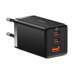Baseus GAN5 Pro 2C+U 65 Watt Siyah Şarj Aleti