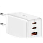 Baseus Gan5 Pro 2C+U 65W Beyaz Şarj Cihazı
