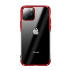 Baseus Glitter Şeffaf Transparan Kırmızı iPhone 11 Pro Cep Telefonu Kılıfı