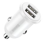 Baseus Grain Pro 2xusb 4.8a Araç Şarj Cihazı Beyaz