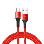 Baseus Halo Kırmızı Şarj ve Data Aktarım Kablosu