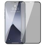 Baseus İphone 12 Mini Ekran Koruyucu 023Mm Anti Spy Çerçeveli Tempered Cam Ekran Koruyucu 2 Adet Se-(5775)