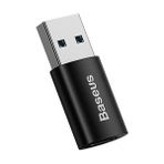 Baseus Ivoomi USB 3.1 To Type-C Dönüştürücü Adaptör Mini Otg Baseus Ingenuity Series - Siyah