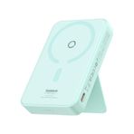 Baseus Mag Pro Simply Series 5.000 mAh 20W Manyetik Wireless Type-C Hızlı Şarj Mavi Powerbank