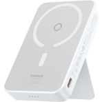 Baseus Magpro Magnetic Bracket Wireless Fast-Charging 5.000 mAh 20W Beyaz PowerBank