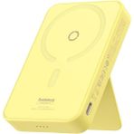 Baseus Magpro Magnetic Bracket Wireless Fast-Charging 5.000 mAh 20W Sarı PowerBank