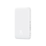 Baseus MagSafe Mini 20W 5.000 mAh Kablosuz Şarjlı Beyaz Powerbank