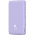 Baseus Magsafe Mini Wireless 5.000 MAH 20W Mor Taşınabilir Şarj Cihazı
