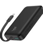 Baseus Megsafe Mini 30 Watt 10.000 mAh Type-C Kablolu Kablosuz Şarjlı Siyah Powerbank