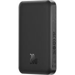 Baseus Mgsafe Mini 20W 5.000 mAh Kablosuz Şarjlı Siyah Powerbank