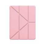 Baseus Minimalist iPad Air 4-5-6-7 10.9" Tablet Kılıfı - Pembe