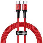 Baseus PD2.0 60W 1 m Halo Data Hızlı Şarj Usb Type-C Kablo
