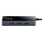 Baseus PioneerJoy 5-Port Type-C HUB Adapter Gray