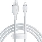 Baseus Pud Usb-A 2.4A 1.2 m Beyaz Lightning Şarj Kablosu