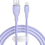 Baseus Pud. Usb-A 2.4A 1.2 m Mor Lightning Şarj Kablosu