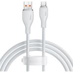 Baseus Pud. USB to C 100W 1.2 m Beyaz Şarj Kablosu