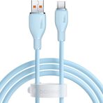 Baseus Pudding C to 100 W 1.2 m Şarj Kablosu Mavi