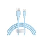 Baseus Pudding Hızlı Şarj Özellikli Lightning İphone 14 13 12 11 Uyumlu 2.4 A. Kablo 1.2M