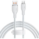 Baseus Pudding – USB to Type-C 100W PD 2.0 Hızlı Şarj Kablosu 1.2 m – Beyaz