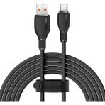 Baseus Pudding – USB to Type-C 100W PD 2.0 Hızlı Şarj Kablosu 1.2 m – Siyah