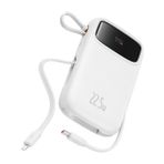 Baseus Q Pow 2 Dijital Ekranlı 22.5W 10.000 mAh Dual Kablolu Powerbank