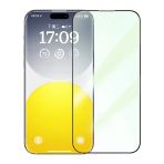 Baseus Schott İphone 15 Pro Max Full Koruma Eye-Protection Tempered Cam Ekran Koruyucu-1852