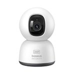 Baseus Security P1 Lite Adaptörsüz 3mp İç Mekan Akıllı Wifi Güvenlik Kamerası Beyaz