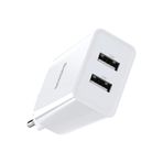 Baseus Speed Mini Dual 10.5W Beyaz Seyahat Şarjı