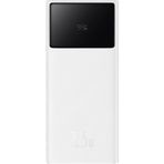 Baseus Star Lord 30.000 Mah 22.5W Digital Display Beyaz Taşınabilir Şarj Cihazı