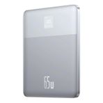 Baseus Super Ince 65W 12000Mah Tasinabilir Sarj Cihazi Powerbank, Dijital Gostergeli, Akim Ve Isi Korumali