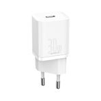 Baseus Super Si QC Beyaz 30W Şarj Cihazı