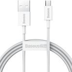 Baseus Superior Hızlı Şarj Özellikli Micro USB Kablosu 1m Beyaz