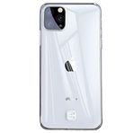 Baseus Transparent Key, iPhone 11 Pro Max Cep Telefonu Kılıfı, Şeffaf/Transparan, Beyaz