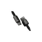 Baseus Tungsten Gold Hızlı Şarj Data Kablosu USB to Type-C 100W 1m Siyah CAWJ000001