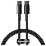 Baseus Tungsten Gold PD 100 W 2 mt USB C to USB C Kablo Şarj Kablosu
