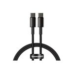 Baseus Tungsten Gold PD 100W 2 Metre USB C To USB C Şarj Data Kablosu